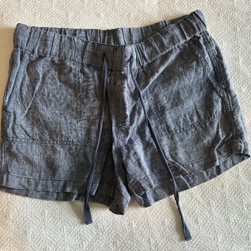 Caslon Linen drawstring shorts